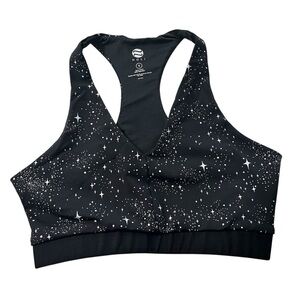 Noli Black Starry Sports Bra